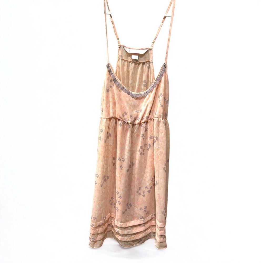 Victoria’s Secret Pink Floral Slip Babydoll Dress Lingerie Size Medium